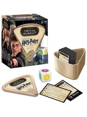 Trivial Pursuit World of Harry Potter Bite Size Trivia Game NWT